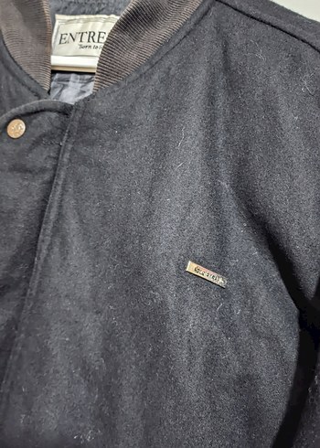 Entrefino oversize vintage Kaşe Mont - Görsel 2