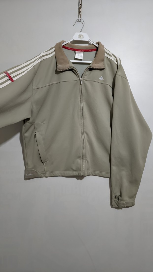 orijinal adidas vintage oversize ceket - Görsel 4