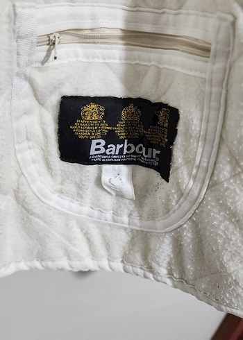 Barbour Kapitone vintage mont ceket - Görsel 8