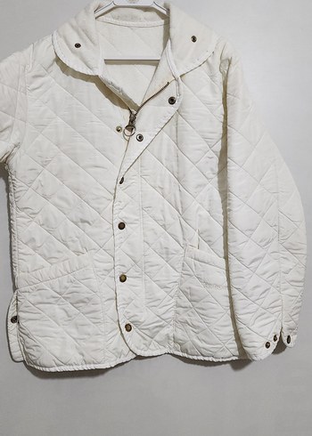 Barbour Kapitone vintage mont ceket - Görsel 4