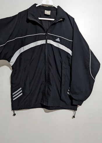 orijinal adidas oversize vintage ceket - Görsel 4
