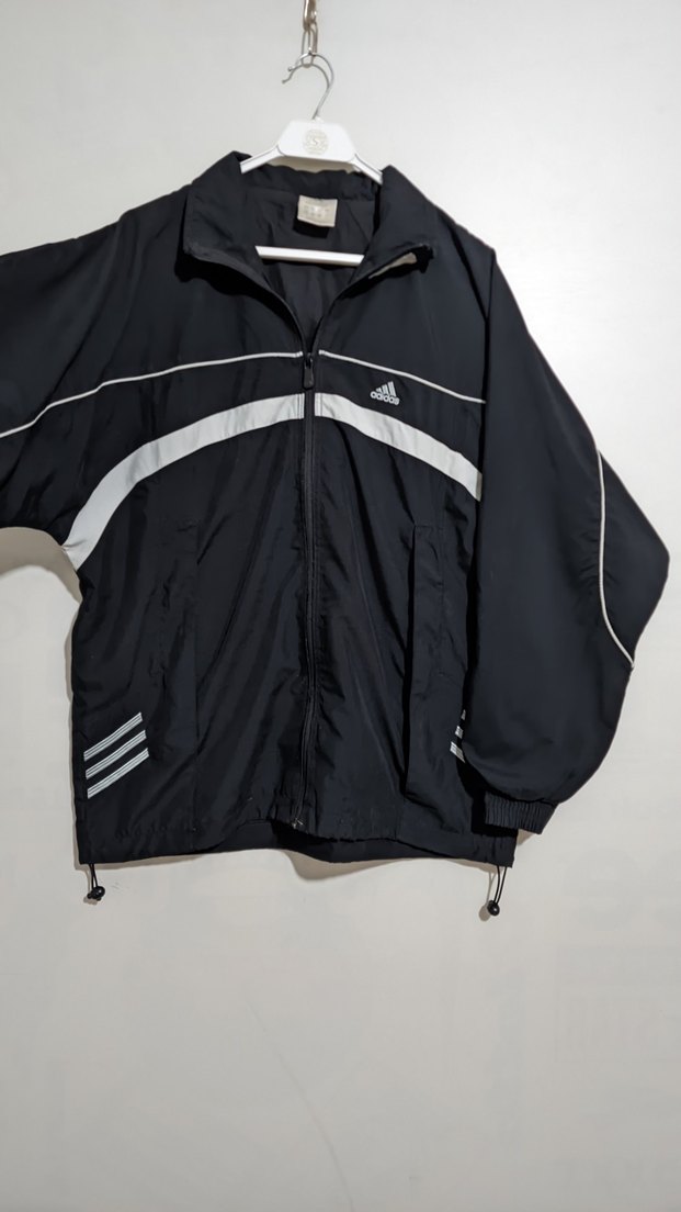 orijinal adidas oversize vintage ceket - Görsel 4