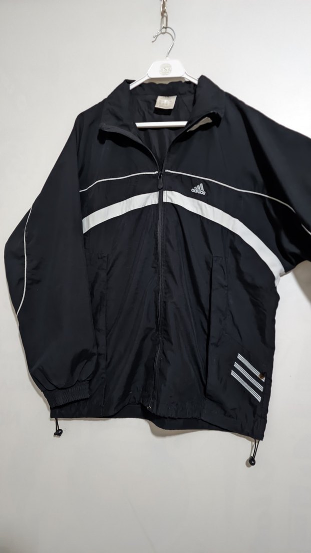 orijinal adidas oversize vintage ceket - Görsel 5