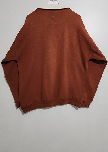 Fermuarlı Uzun Kollu vintage sweatshirt - Görsel 6