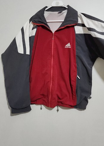 adidas askeri vintage bomber spor ceket - Görsel 5