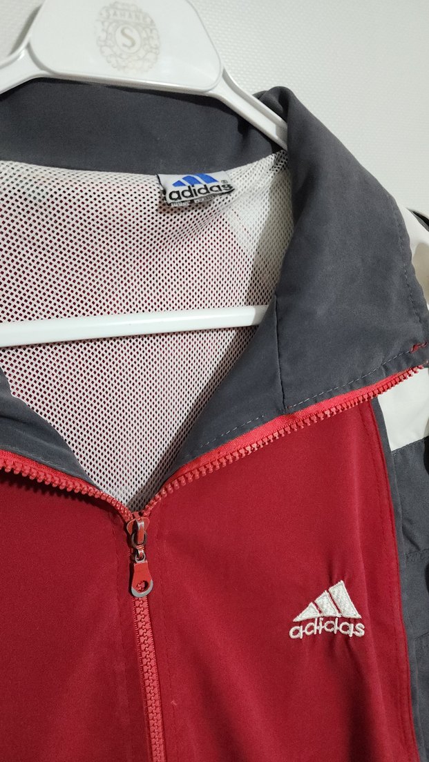 adidas askeri vintage bomber spor ceket - Görsel 3