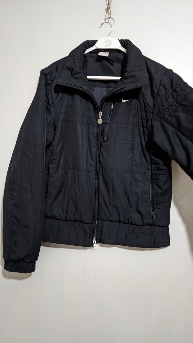 Nike Orijinal Vintage Bomber Şişme Mont - Görsel 4