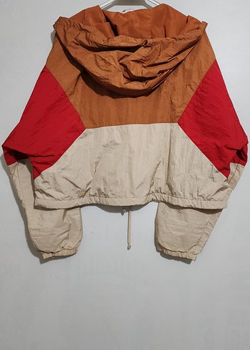 Bershka crop kesimi vintage ceket - Görsel 5