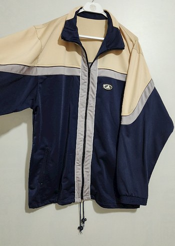 90s adidas oversize vintage ceket - Görsel 2