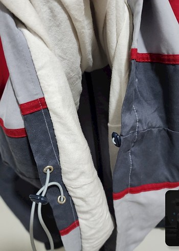 Gri Adidas Fermuarlı Erkek Spor Sweatshirt - Görsel 7