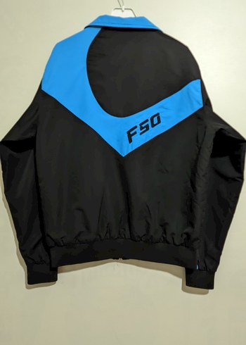 Erkek Siyah Mavi adidas vintage Ceket - Görsel 7