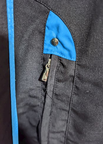 Erkek Siyah Mavi adidas vintage Ceket - Görsel 4