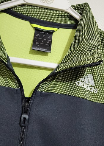 orijinal Adidas Erkek Fermuarlı ceket vintage - Görsel 2