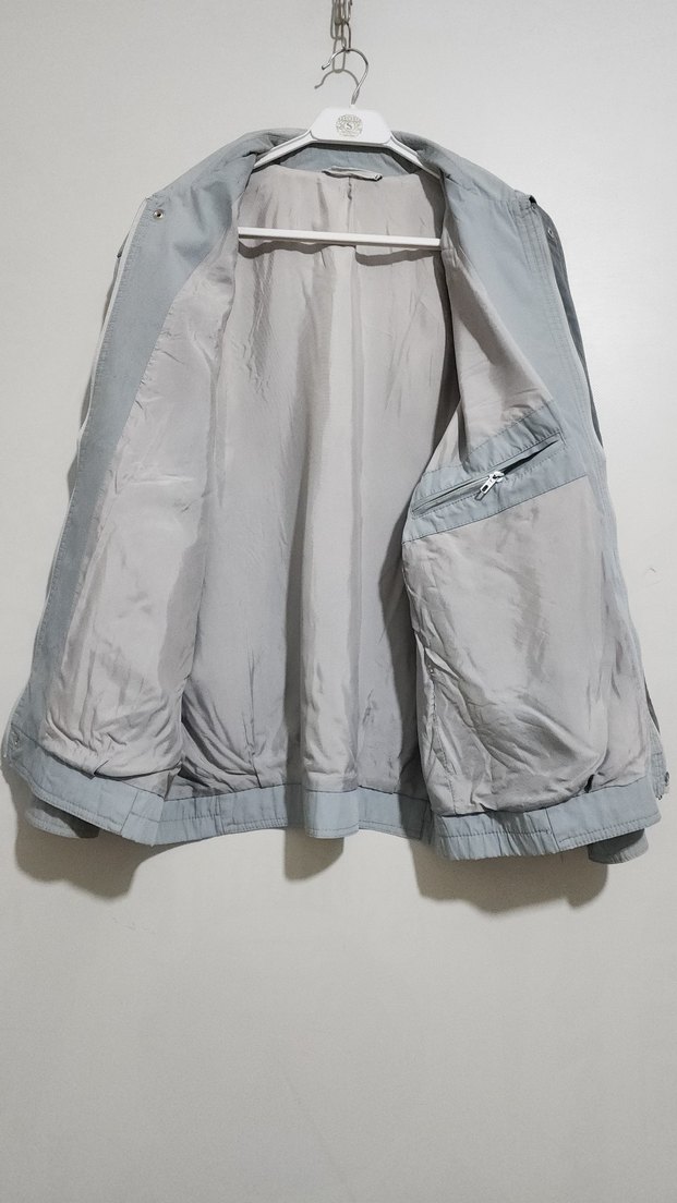 vintage bomber mevsimlik ceket - Görsel 5