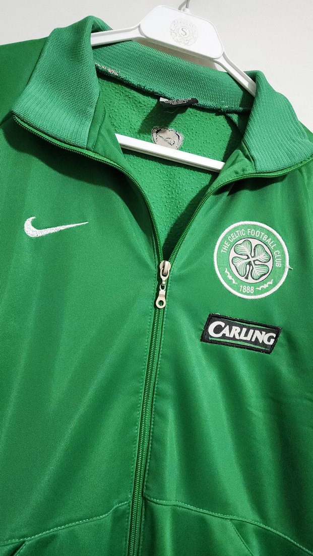 Nike Celtic vintage spor üst ceket - Görsel 3