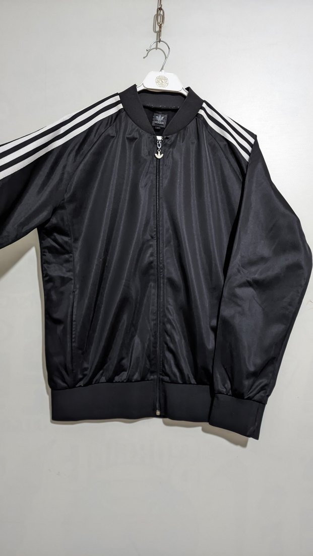 Siyah vintage Spor Ceket Adidas vintage - Görsel 4