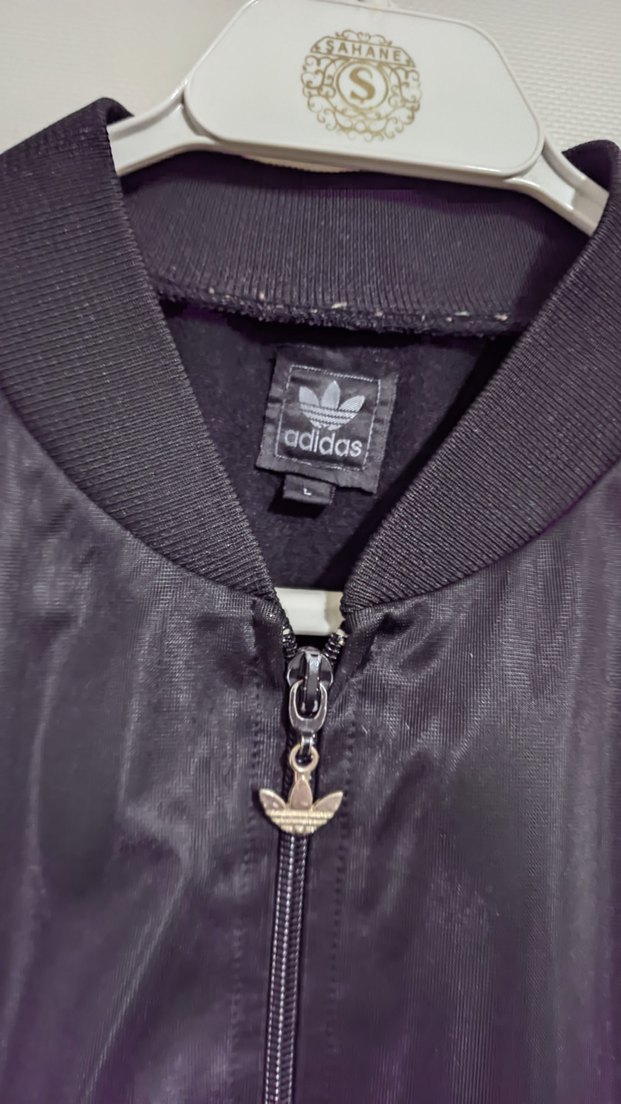 Siyah vintage Spor Ceket Adidas vintage - Görsel 3