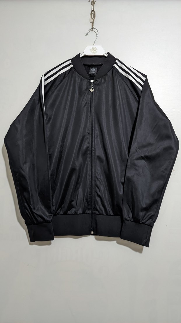 Siyah vintage Spor Ceket Adidas vintage - Görsel 2