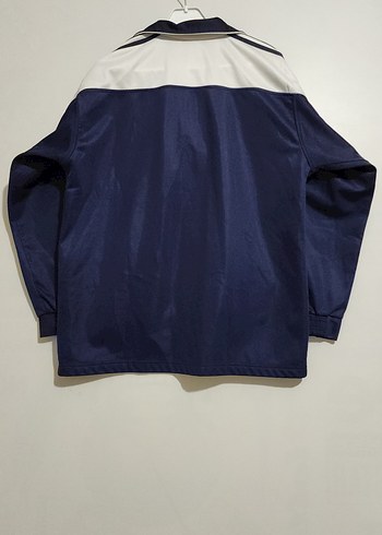 Erkek adidas vintage Lacivert Fermuarlı Spor Ceket - Görsel 6