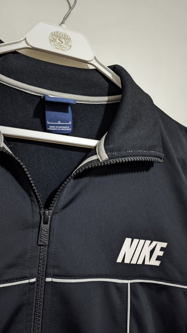 Nike Siyah Fermuarlı Erkek Sweatshirt - Görsel 2