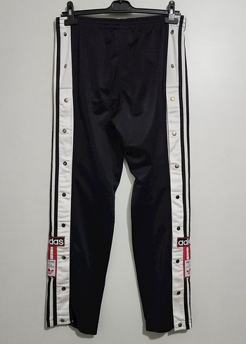 Beyaz Şeritli Siyah Regular Fit Erkek Eşofman Altı - Görsel 6