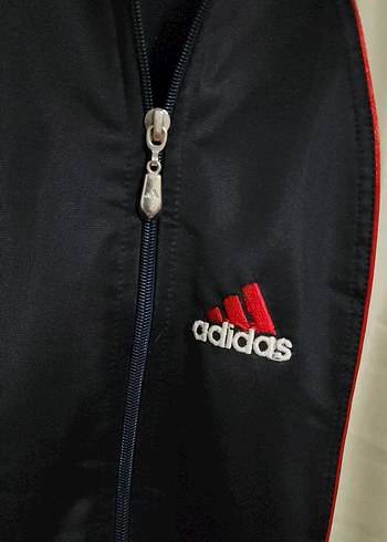 90s adidas oversize vintage ceket - Görsel 2