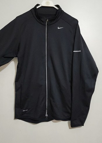 orijinal Nike Siyah Fermuarlı ceket - Görsel 3