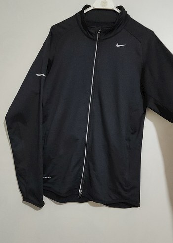 orijinal Nike Siyah Fermuarlı ceket - Görsel 4