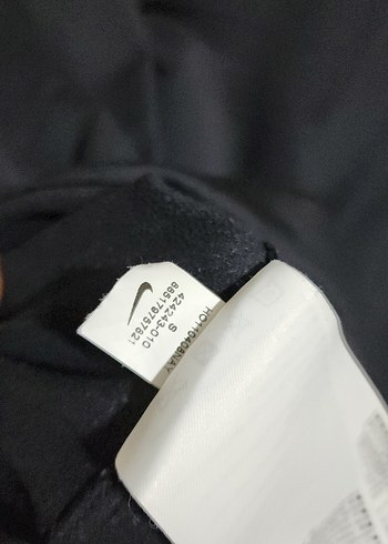 orijinal Nike Siyah Fermuarlı ceket - Görsel 9