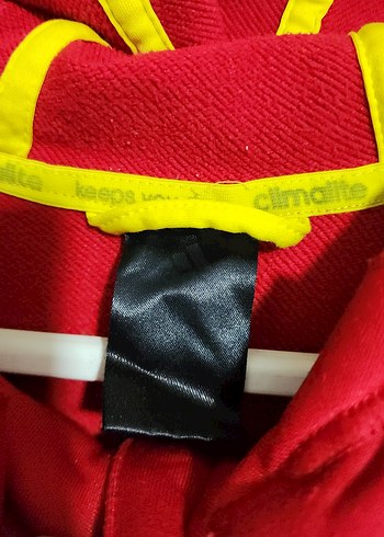 Kırmızı Kapüşonlu Fermuarlı Erkek ceket - Görsel 3