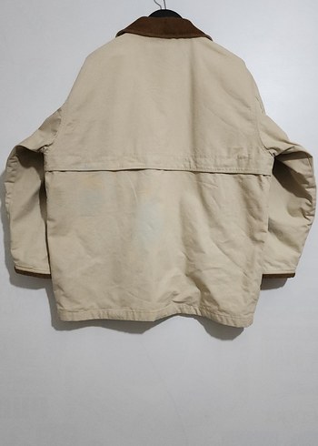 vintage avcı mont pamuk astarlı ceket - Görsel 4