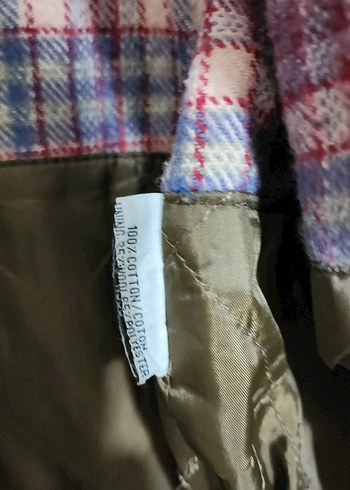 vintage avcı mont pamuk astarlı ceket - Görsel 8