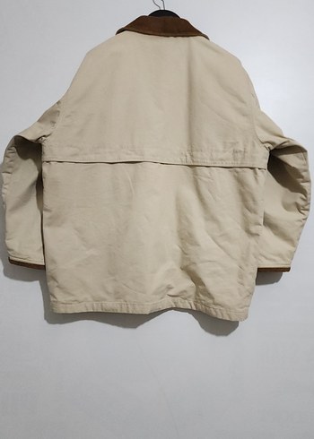 vintage avcı mont pamuk astarlı ceket - Görsel 5