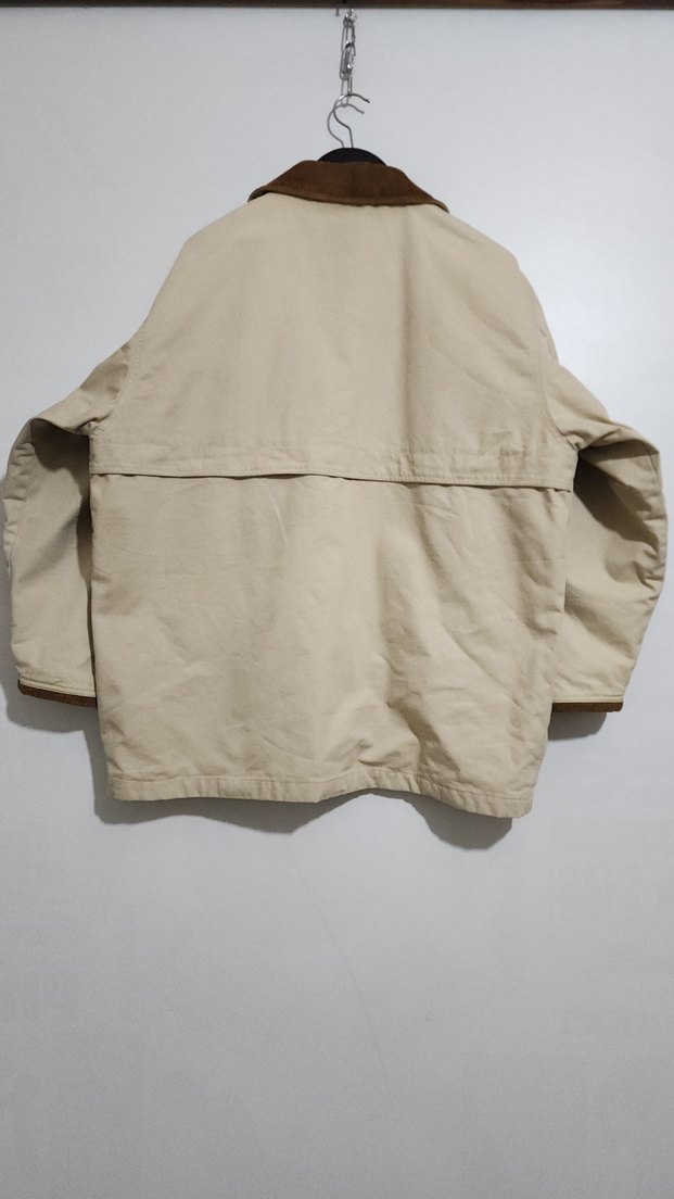 vintage avcı mont pamuk astarlı ceket - Görsel 5