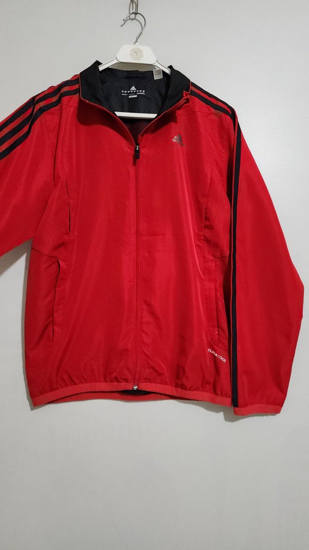 adidas climacool vintage spor ceket eşofman üstü - Görsel 4