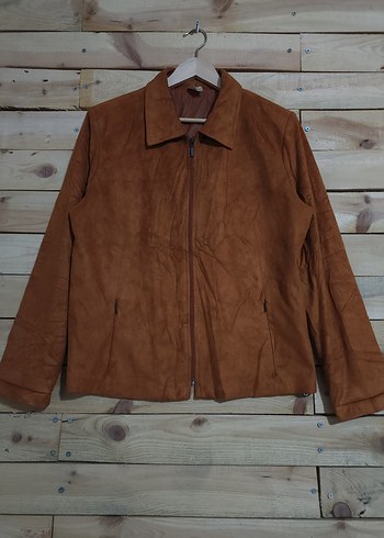 American Vintage M S Mode Vintage Taba Suet Ceket
