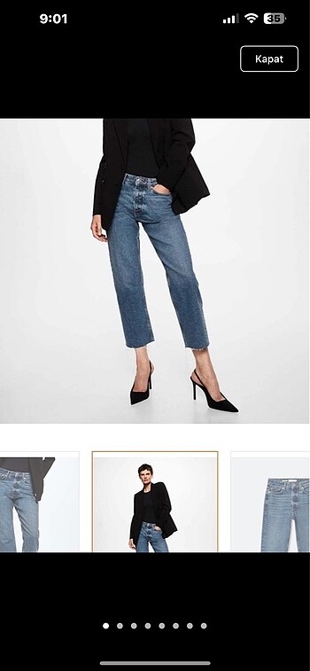 Mango jean