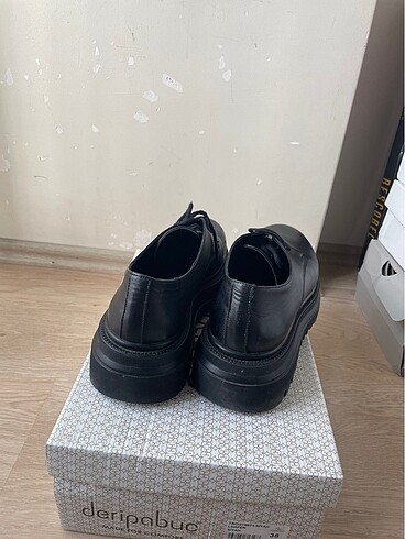 38 Beden siyah Renk Deripabuc Loafer Kadın Ayakkabı