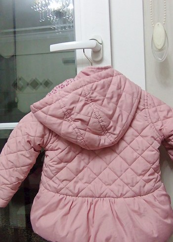 LC Waikiki Kız Çocuk Pembe Fermuarlı Mont