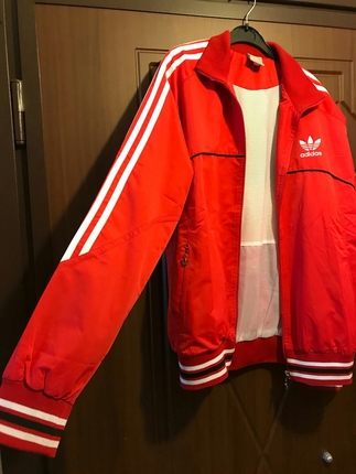 kırmızı adidas spor 