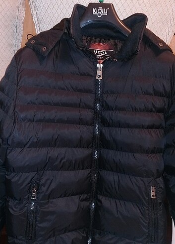 kışlık, yetişkin erkek şişme mont