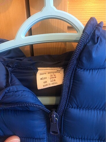 Zara Zara erkek çocuk mont 3-4 yaş
