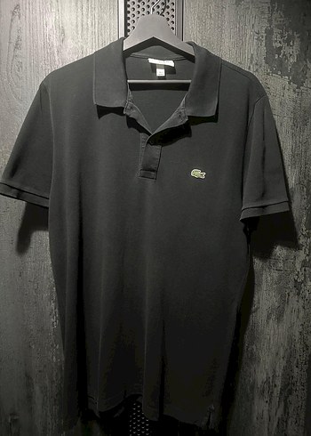 Lacoste Siyah Kısa Kollu Polo Tişört