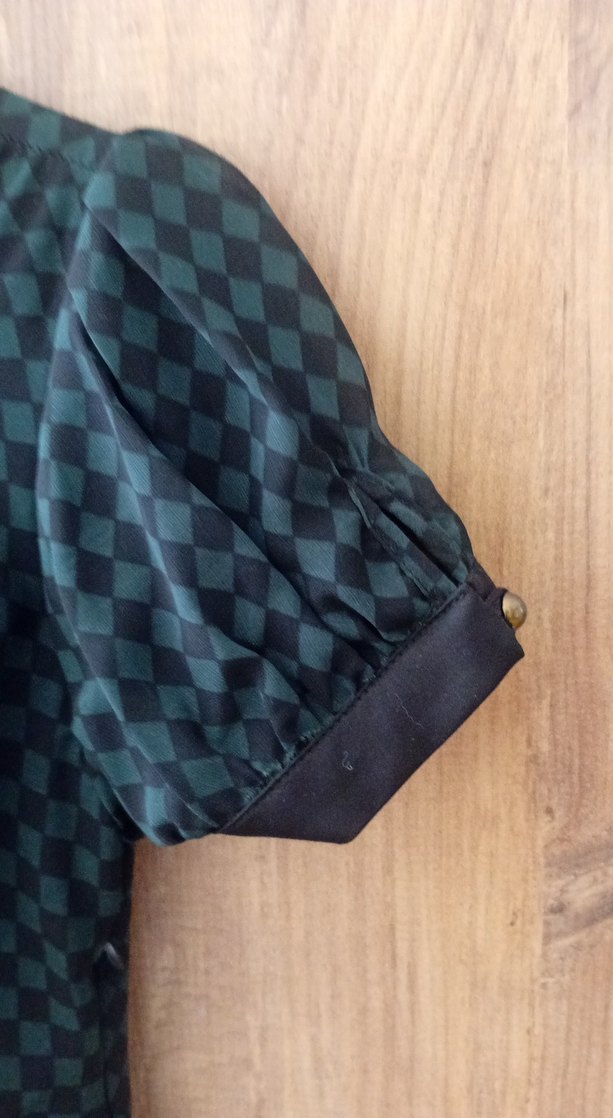 Kemerli Siyah Midi Kalem Elbise - Görsel 3