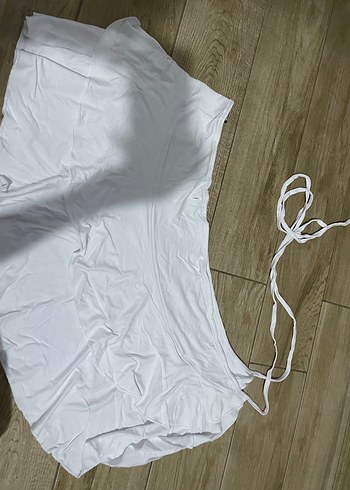 Beyaz pareo - Görsel 2