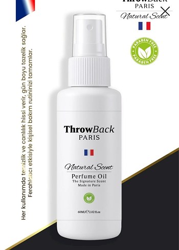 ThrowBack Paris Kadın Parfüm Yağı 60 ml - Görsel 2