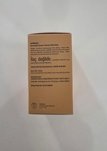 Harmana Bromelain 500 mg 30 Kapsül - Görsel 7