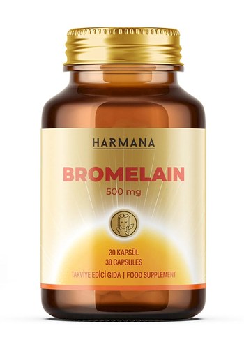 Harmana Bromelain 500 mg 30 Kapsül - Görsel 4