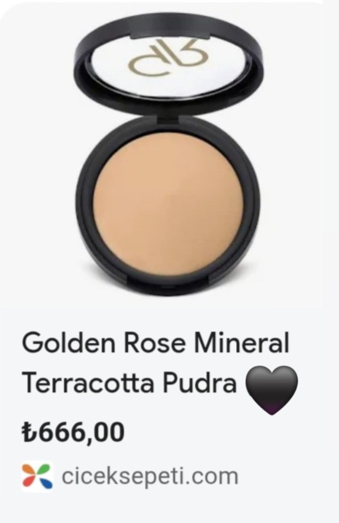 Golden Rose Mineral terracotta pudra 09 - Görsel 4
