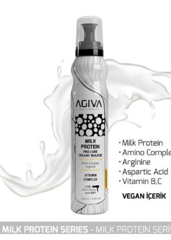 Agiva Milk Protein Krem Köpük 200 ml - Görsel 2
